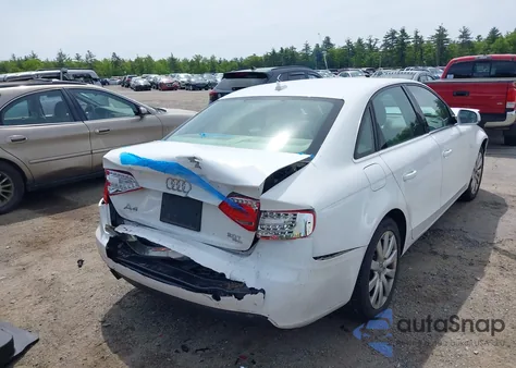 2011 Audi A4 2.0T Premium from USA, damaged, VIN WAUFFAFL7BN055175